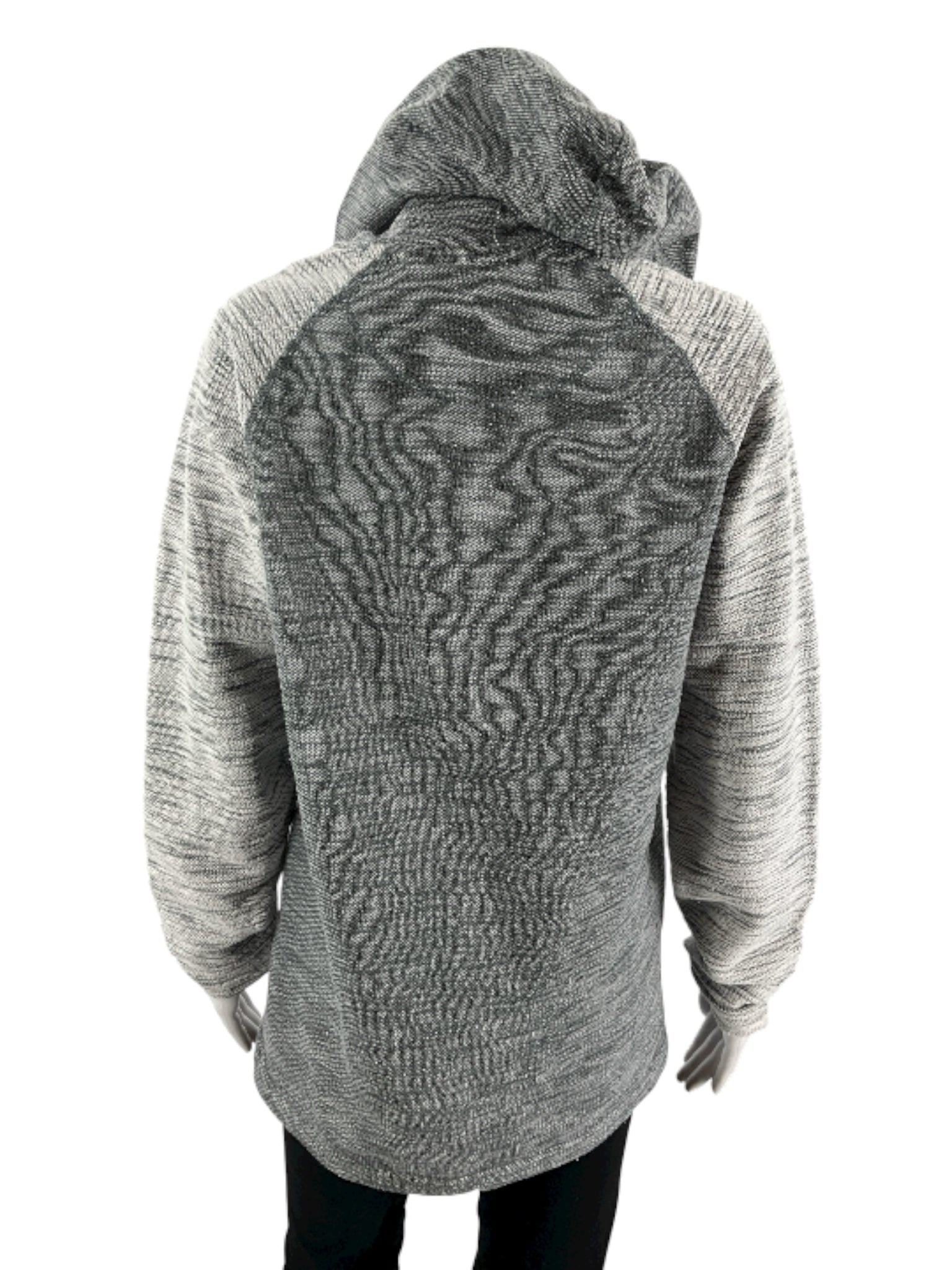 Free Planet Gray Hoodie Pre-Owned Ladies Top - Size Medium