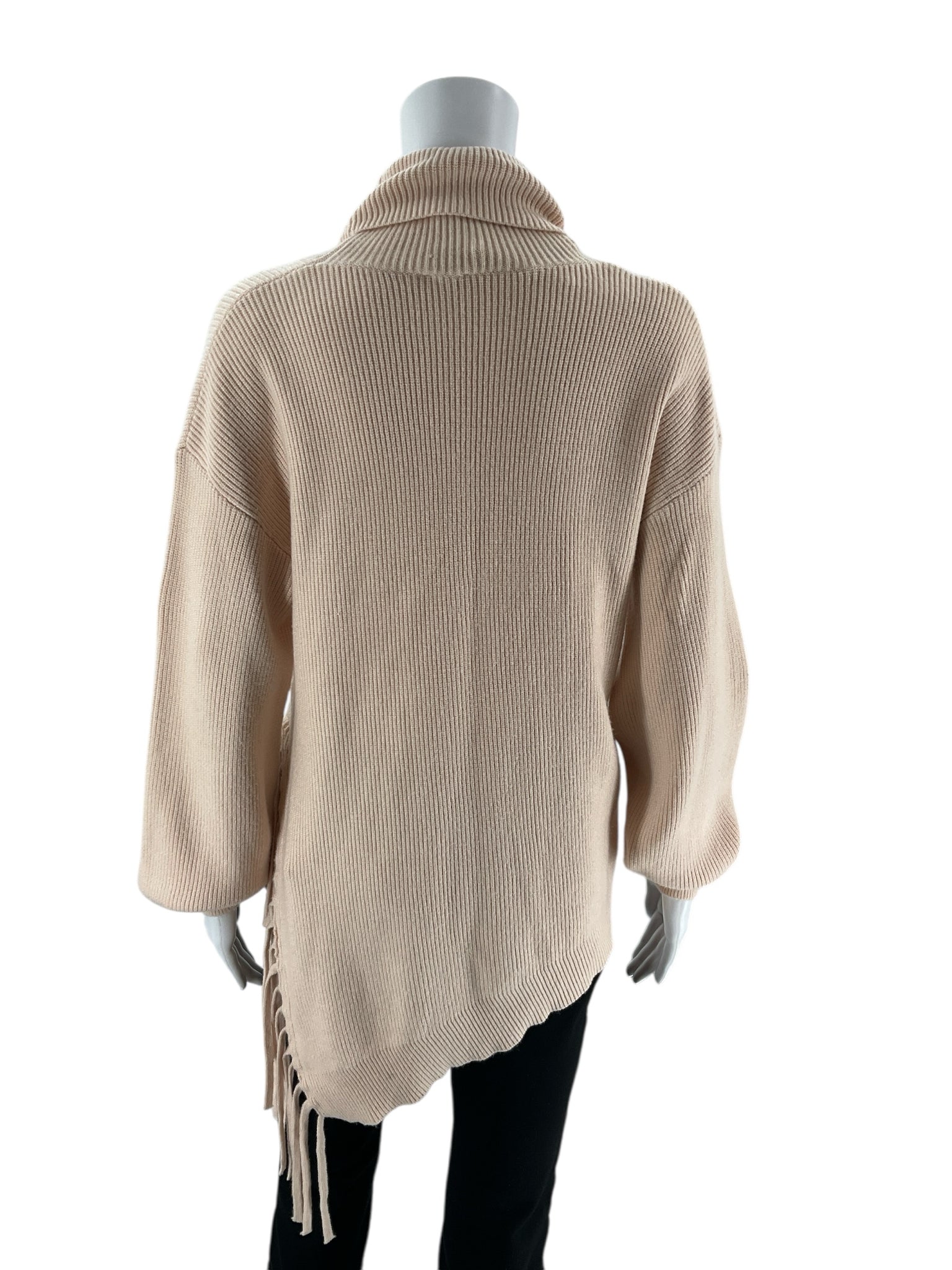 Cupio -  Peach Solid Pre-Owned Ladies Casual Top - Size Medium