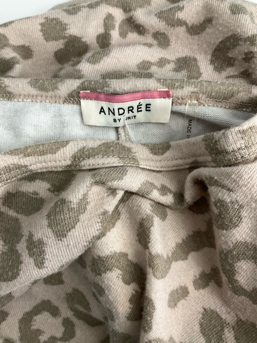 Andree Tan Animal Pre-Owned Ladies Casual Top -  Size 2X
