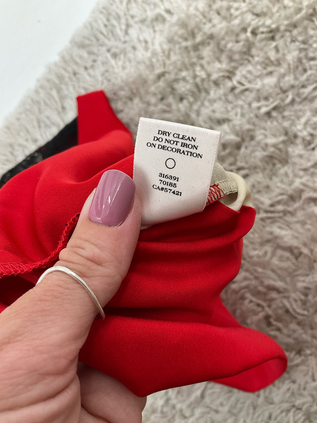 Sleeveless Ann Taylor black lace top with colorblock and embellished overlay, size 6, displayed on a neutral background.