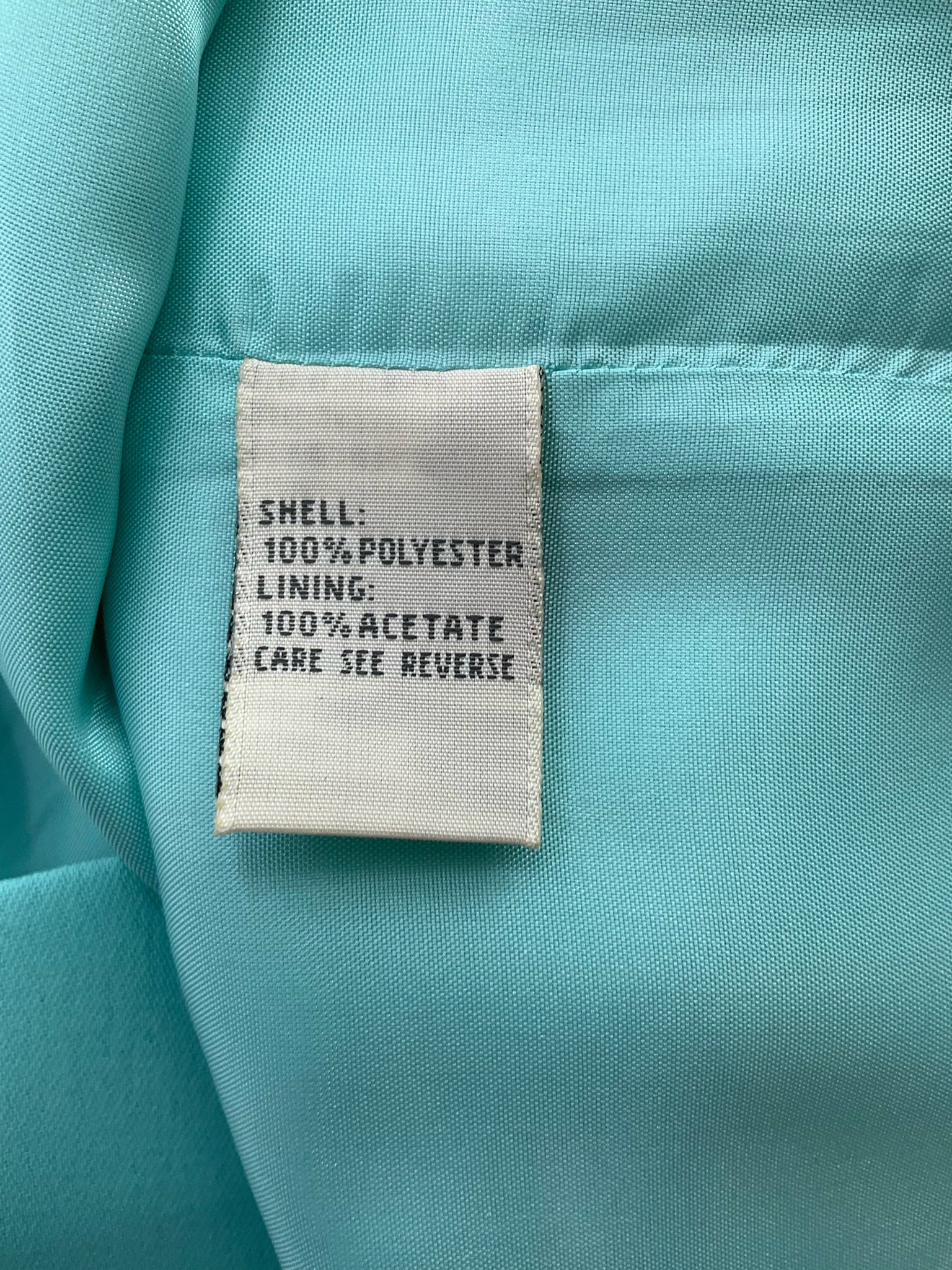 Marie St. Claire Aqua Pre-Owned Ladies Dress - Size 10