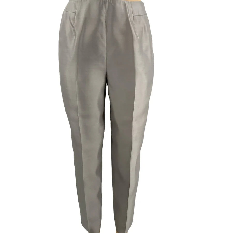 Talbots Gray Solid Pre-Owned Ladies Pants – Size 6