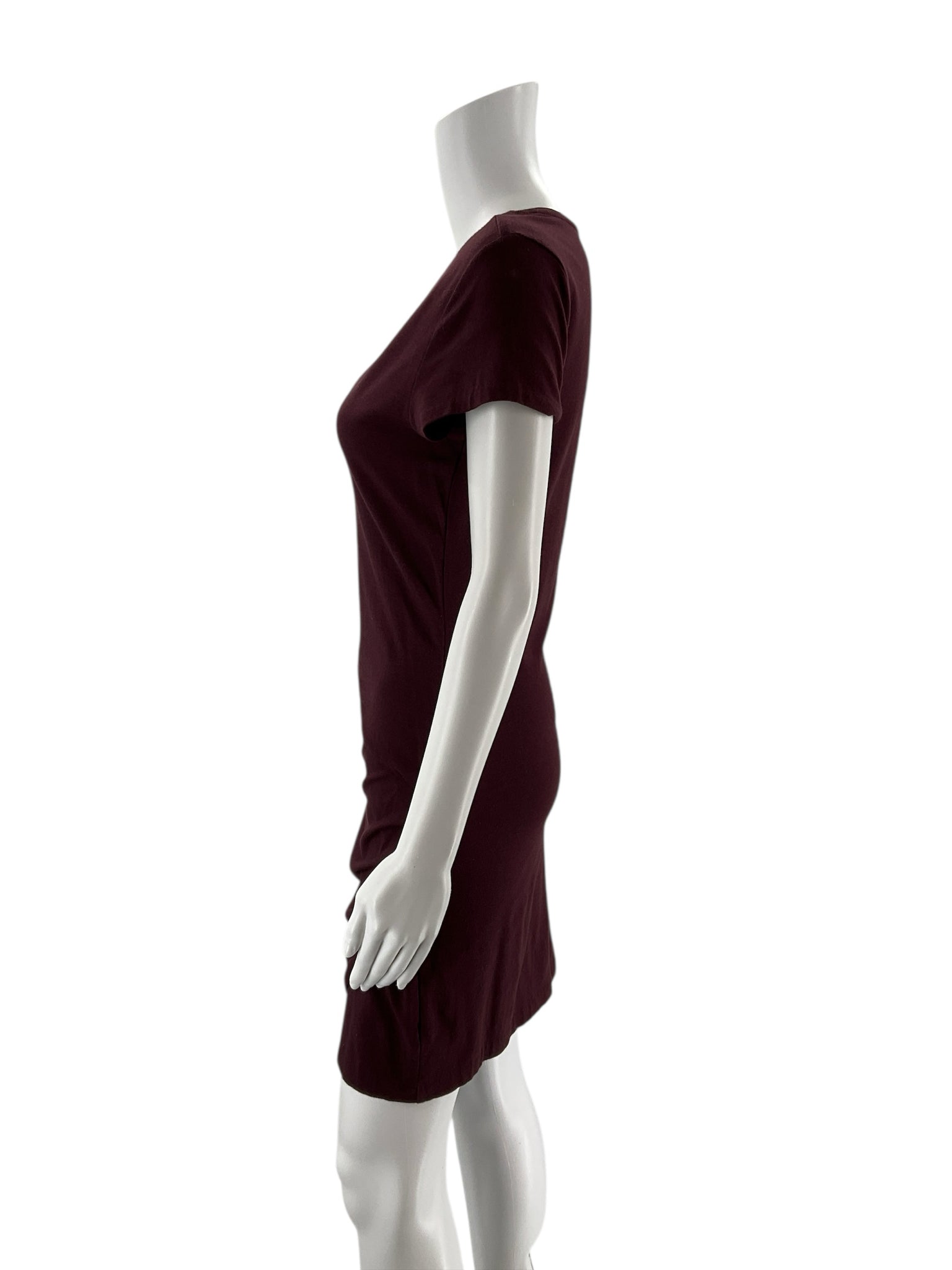 Athleta Burgandy Pre-Owned Ladies Dress - Size Small Petite