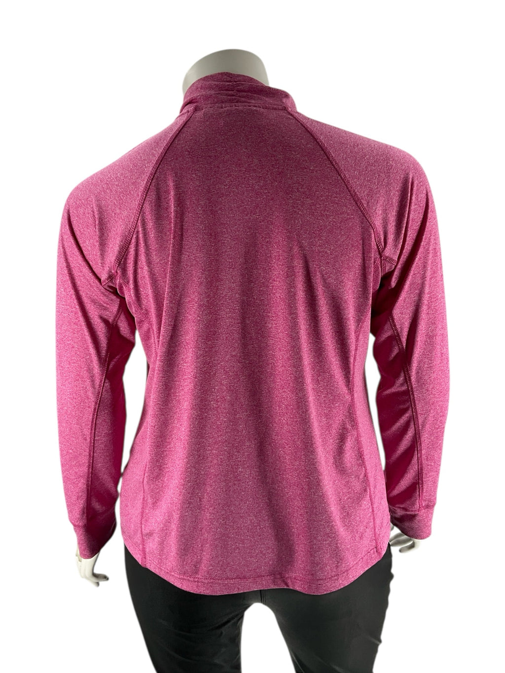 Athletech Pink Heathered Pre-Owned Ladies Casual Top -  Size 1X