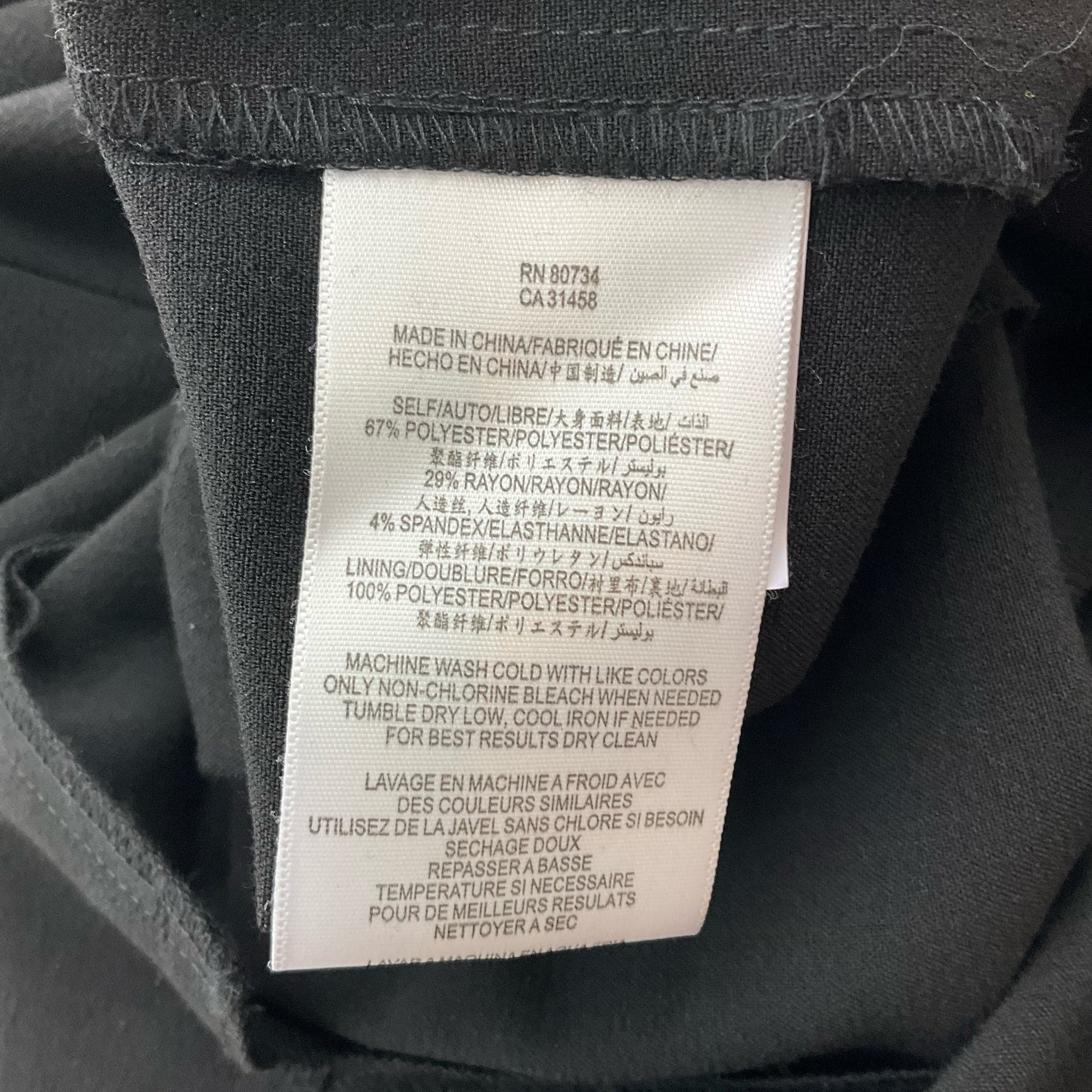 MaxandCleo Black Pre-Owned Ladies New With Tags Dress - Size 4