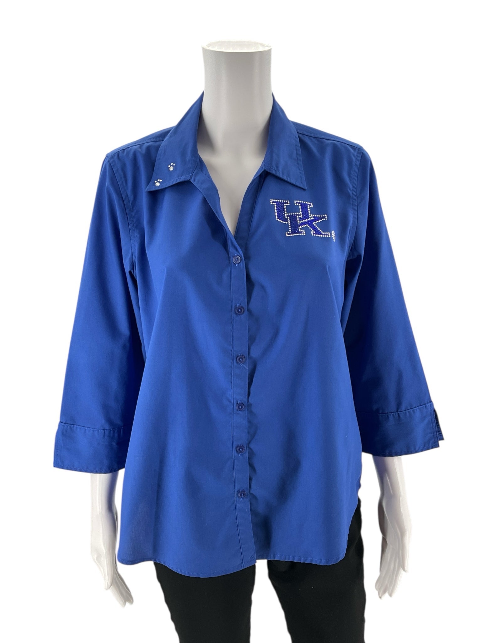 Nitro - Blue UK Pre-Owned Ladies Casual Top - Size Small