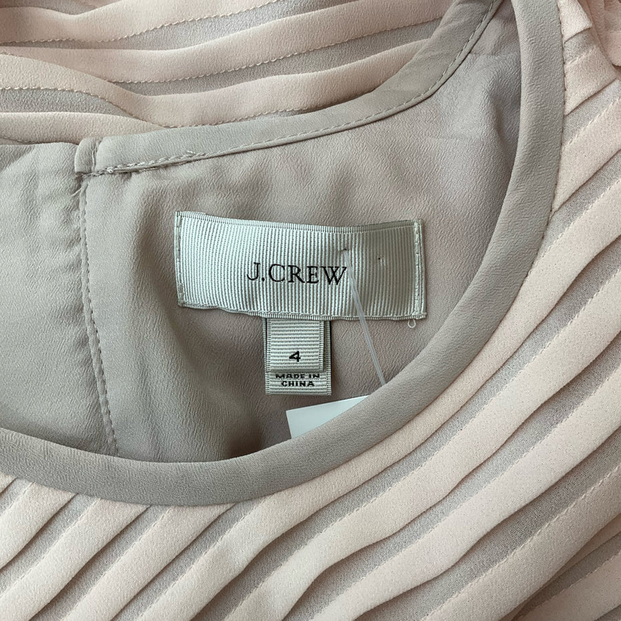 J Crew Blush Solid Pre-Owned Ladies Dress - Size 4