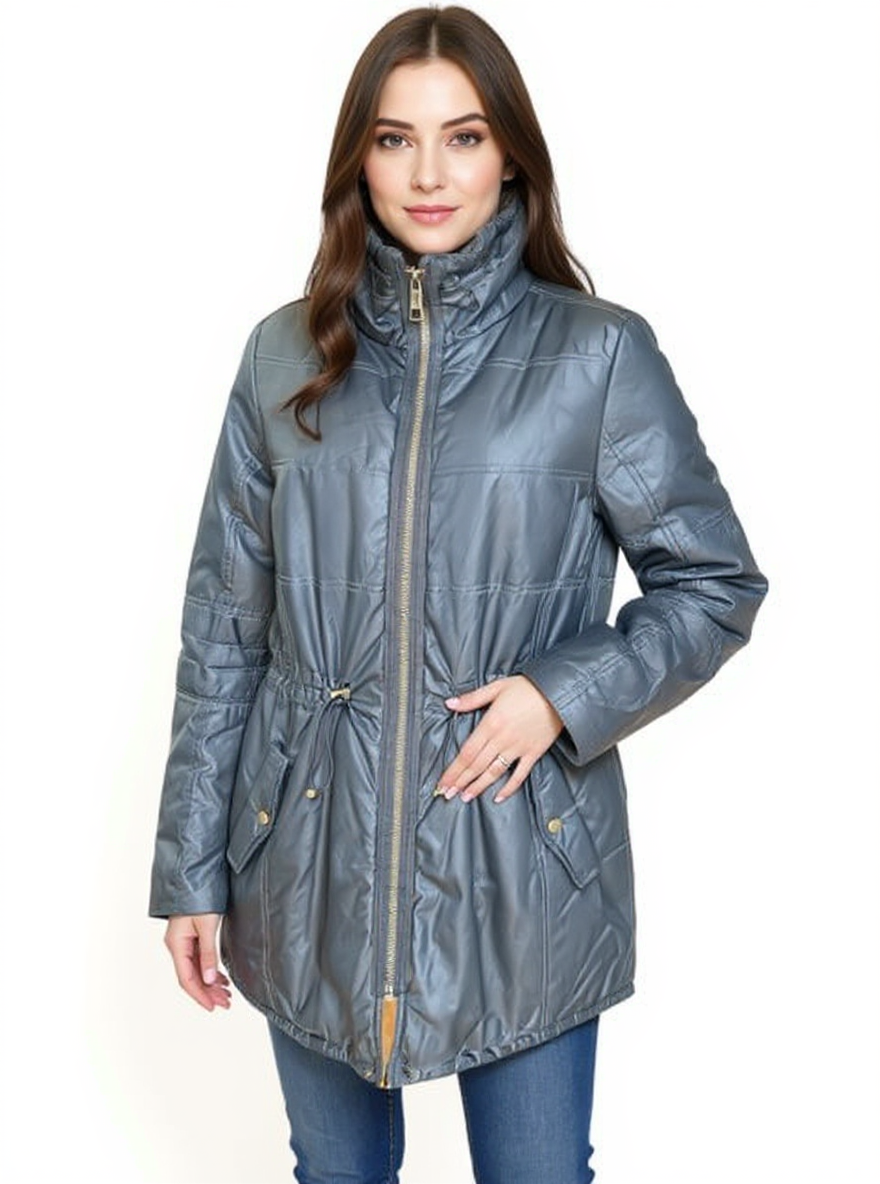 Ann Taylor Black Pre-Owned Ladies Coat - Size Medium