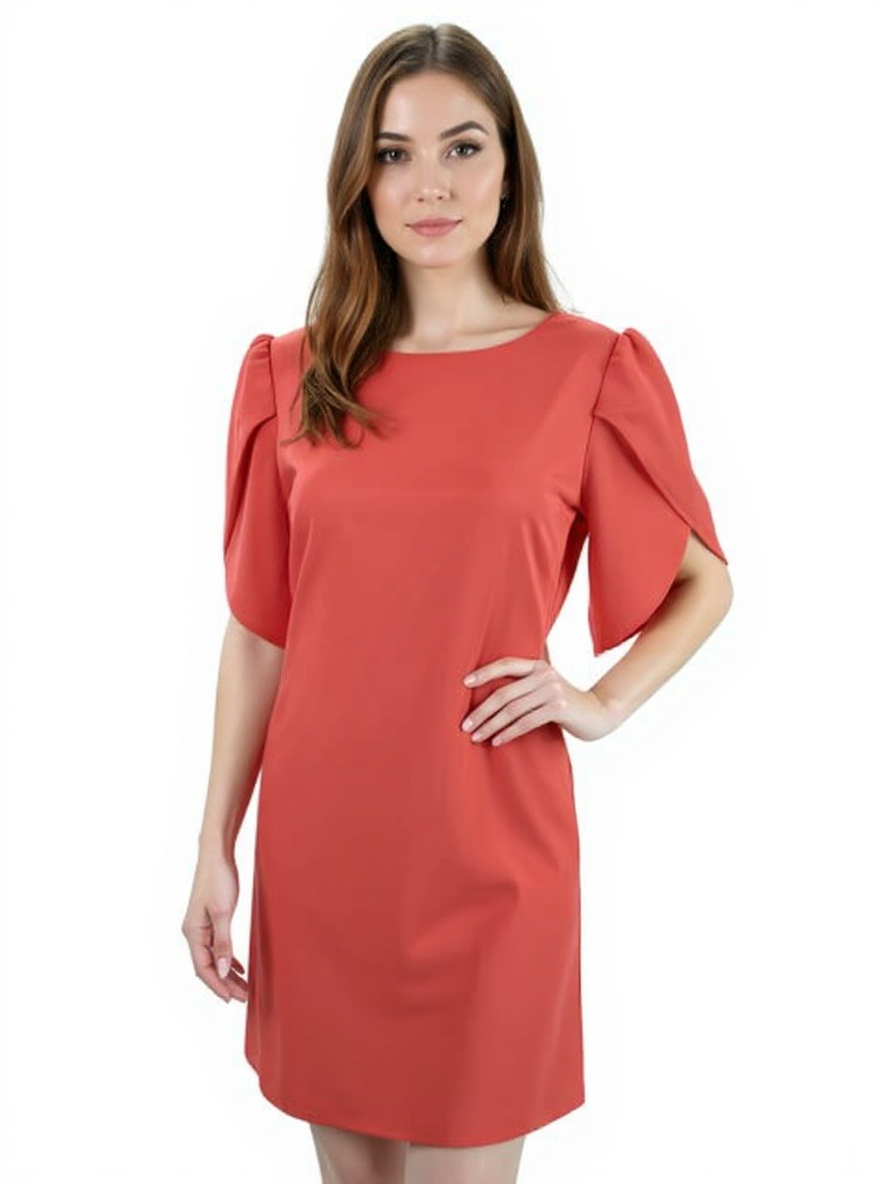 Cynthia Steffe Coral Pre-Owned Ladies Dress - Size 8