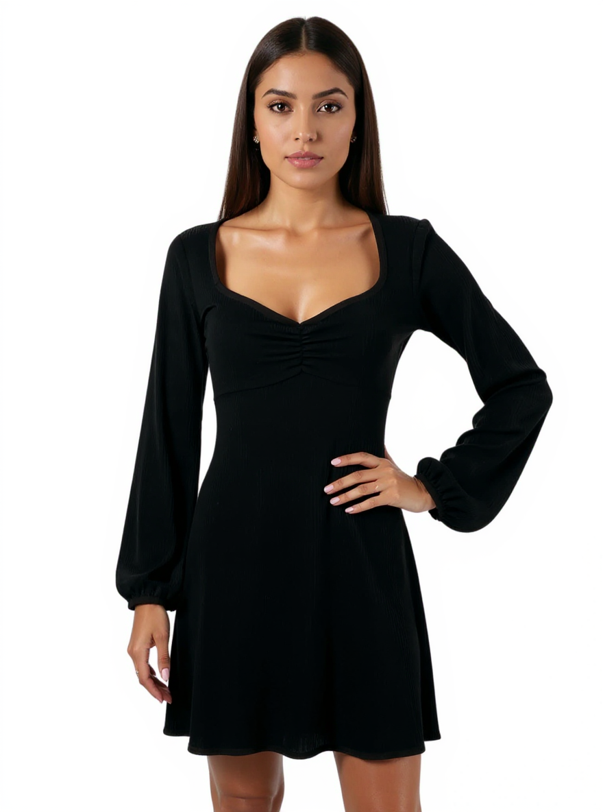 Billabong Black Solid Pre-Owned Ladies Dress - Size Small