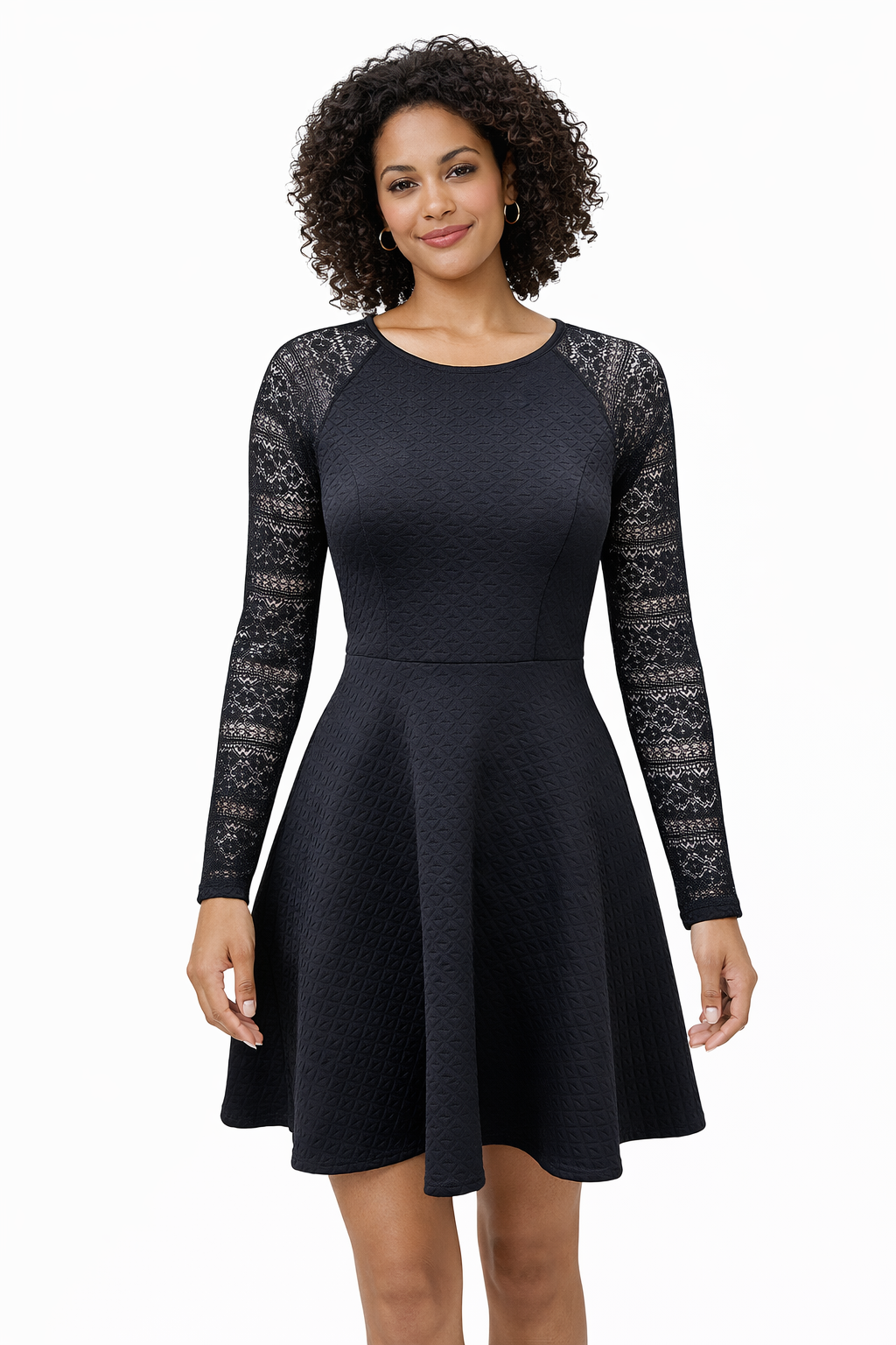 Altar'd State Navy Solid Pre-Owned Ladies Dress - Size XS