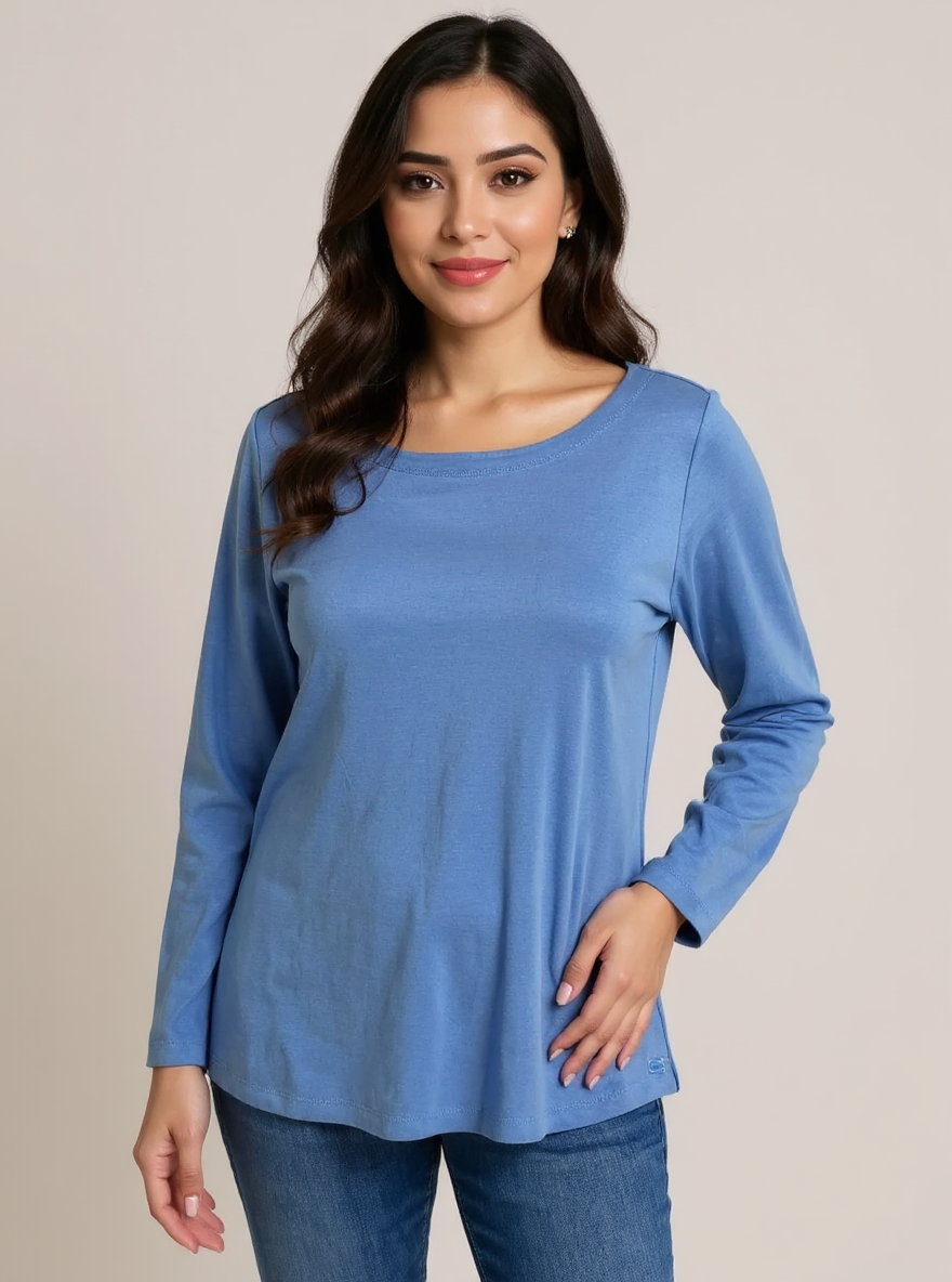 Vineyard Vines Blue Pre-Owned Ladies Top - Size Large