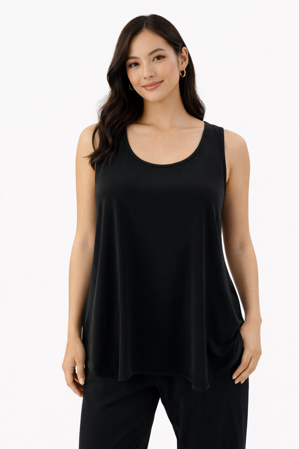 Loft Black Solid Pre-Owned Ladies Top - Size Small Petite