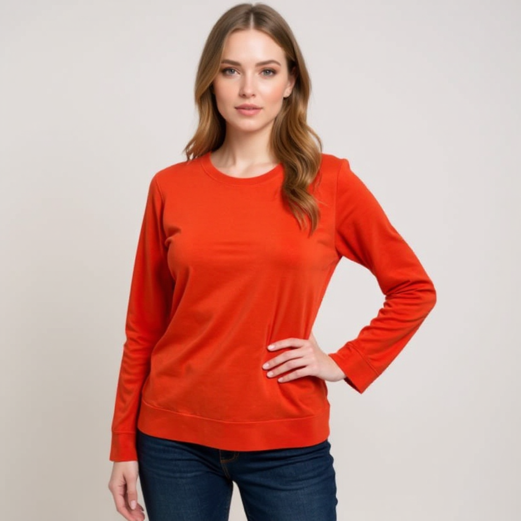 Banana Republic Orange Solid Pre-Owned Ladies New with Tags Top - Size XL