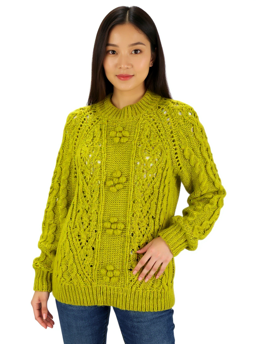 J Crew Green Pre-Owned Ladies Sweater - Size Small