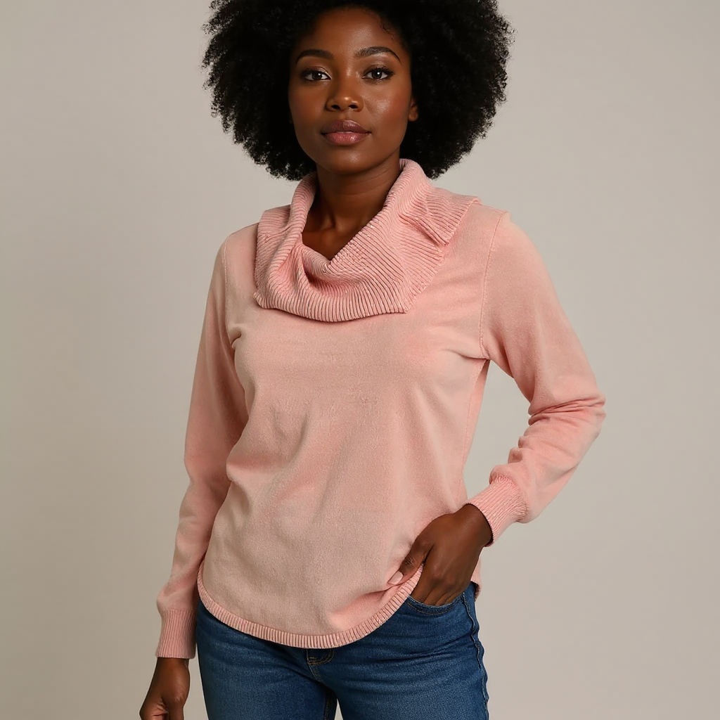 Ruby Rd Pink Solid Pre-Owned Ladies Top - Size Small