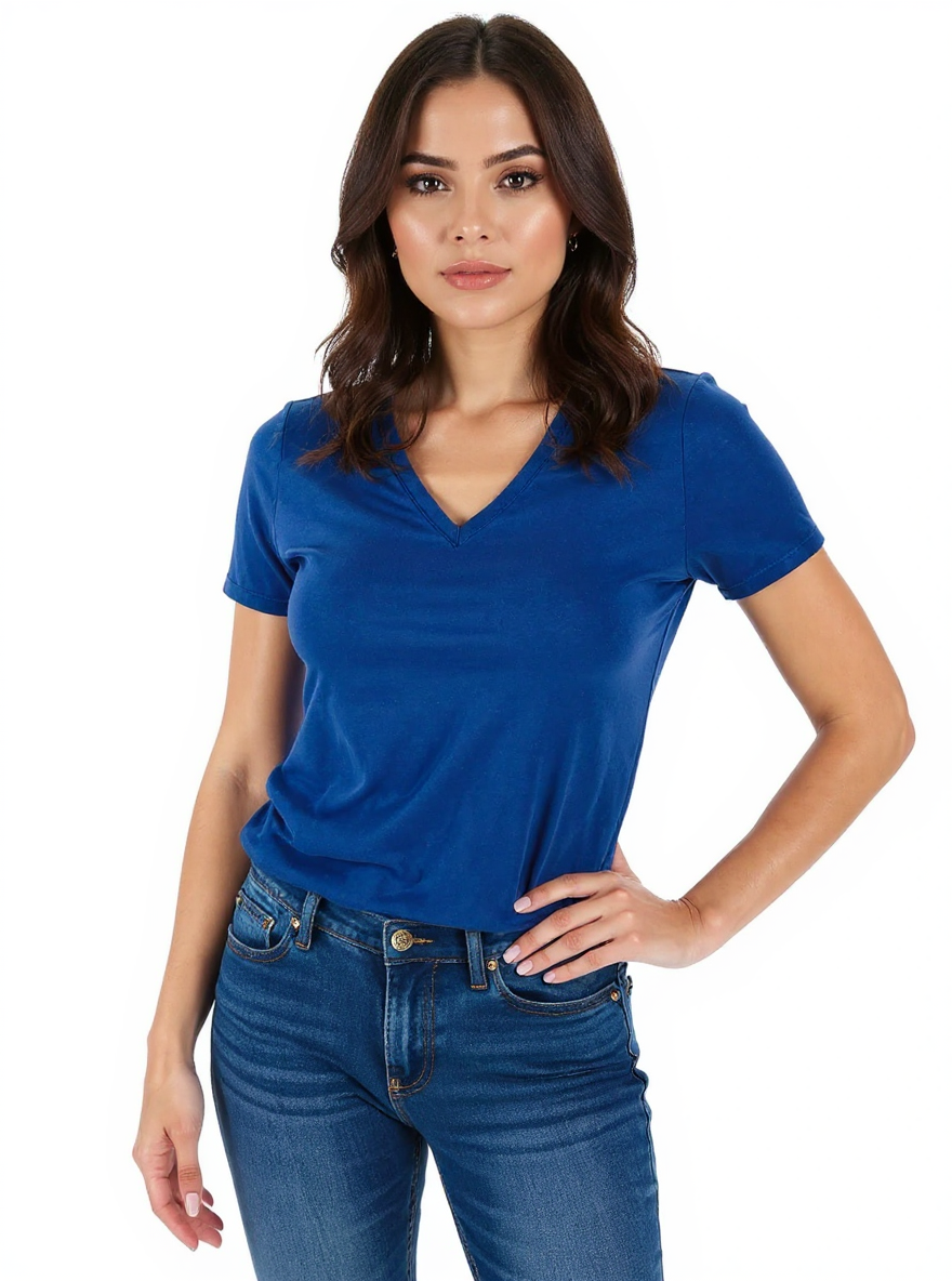 GapFit Blue Solid Pre-Owned Ladies Top - Size Small