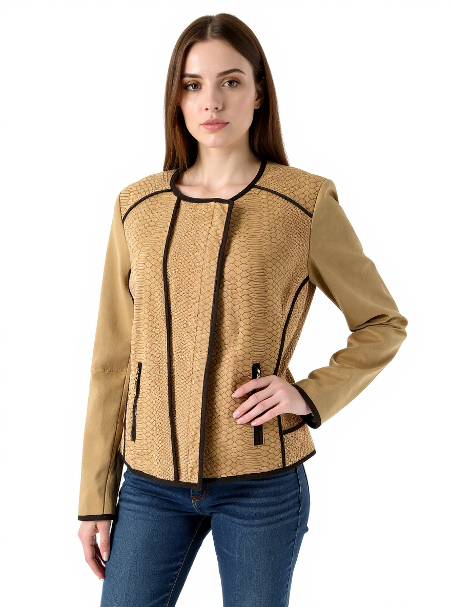 NYGARD Tan Pre-Owned Ladies Jacket - Size Medium