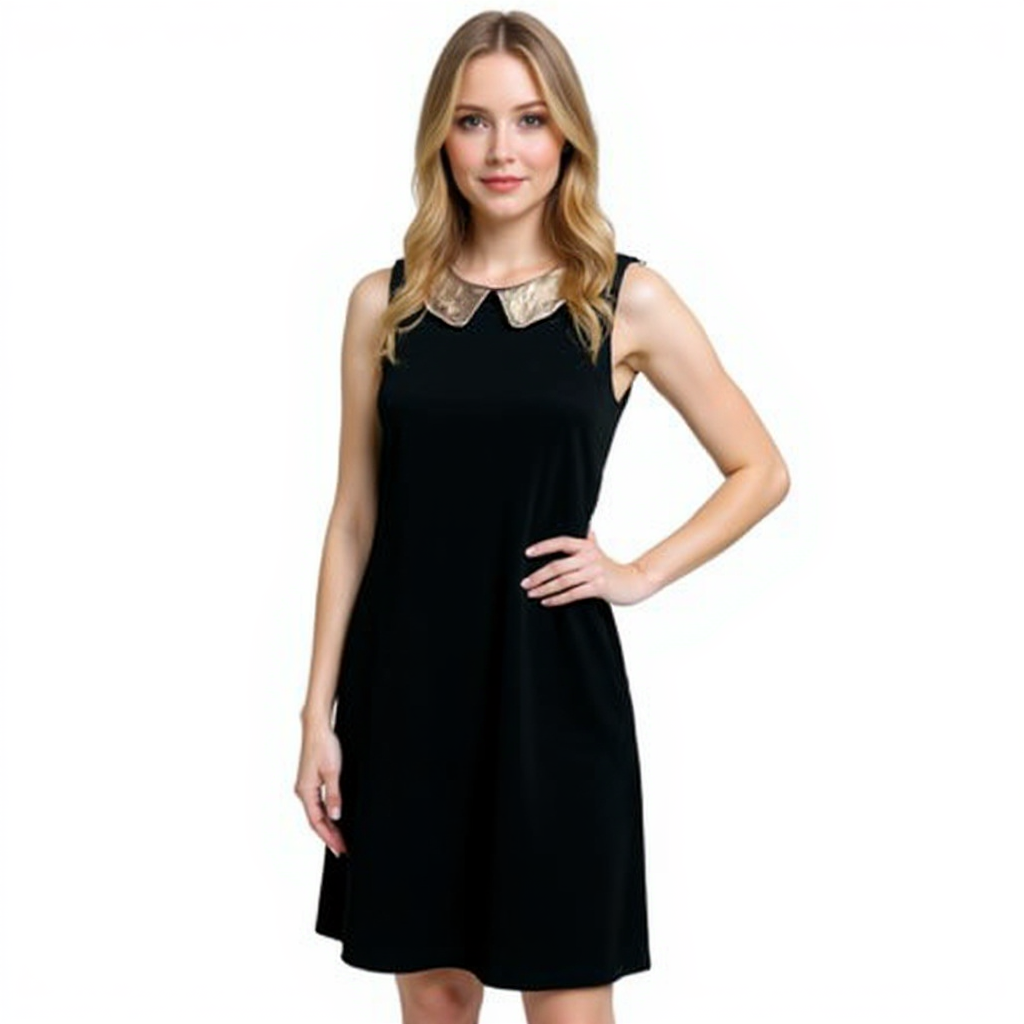 Hutch Black Solid Ladies Pre-Owned Dress – Size Small