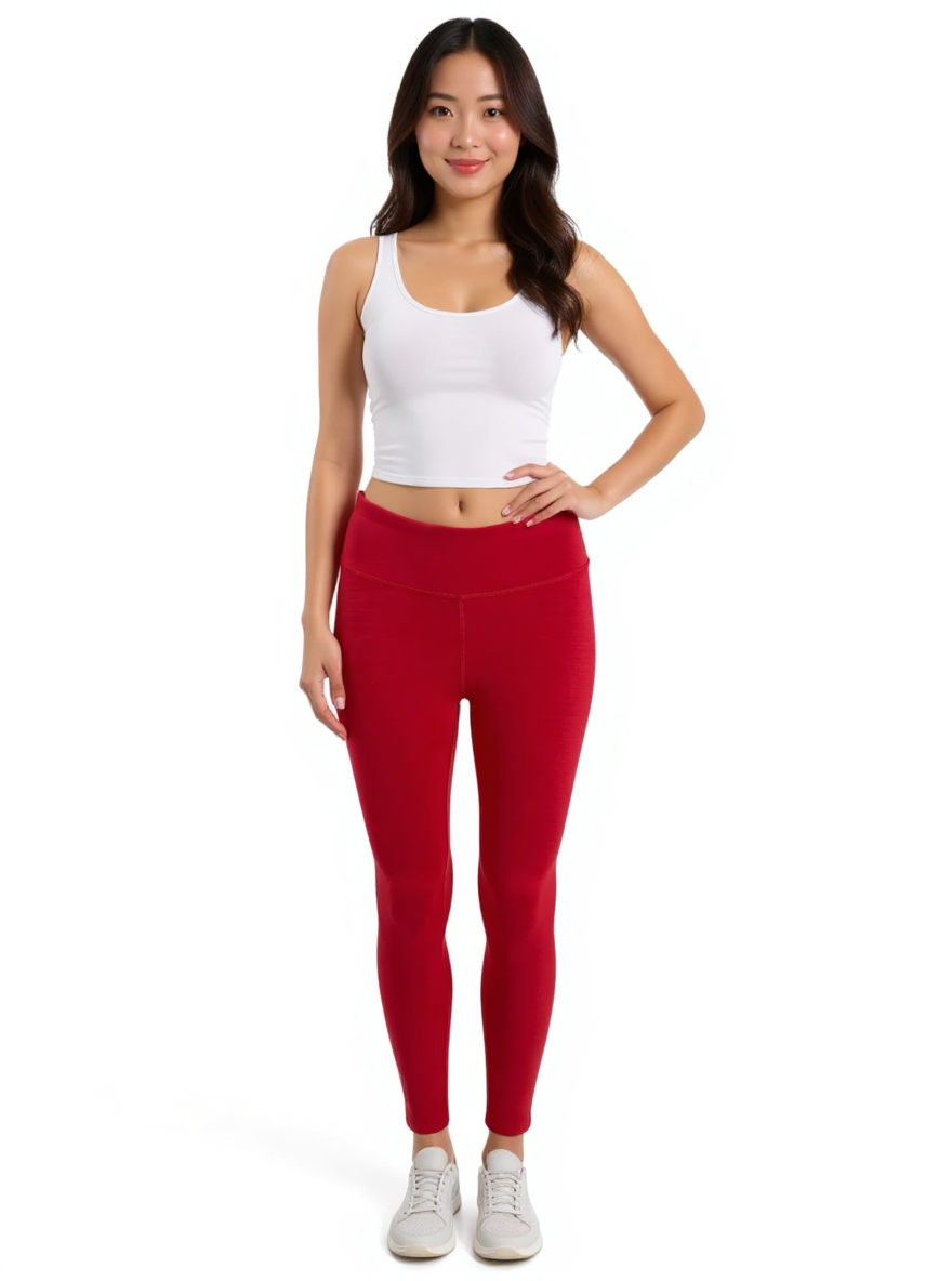 Outdoor Voices Red Solid Pre-Owned Ladies Pants - Size XS