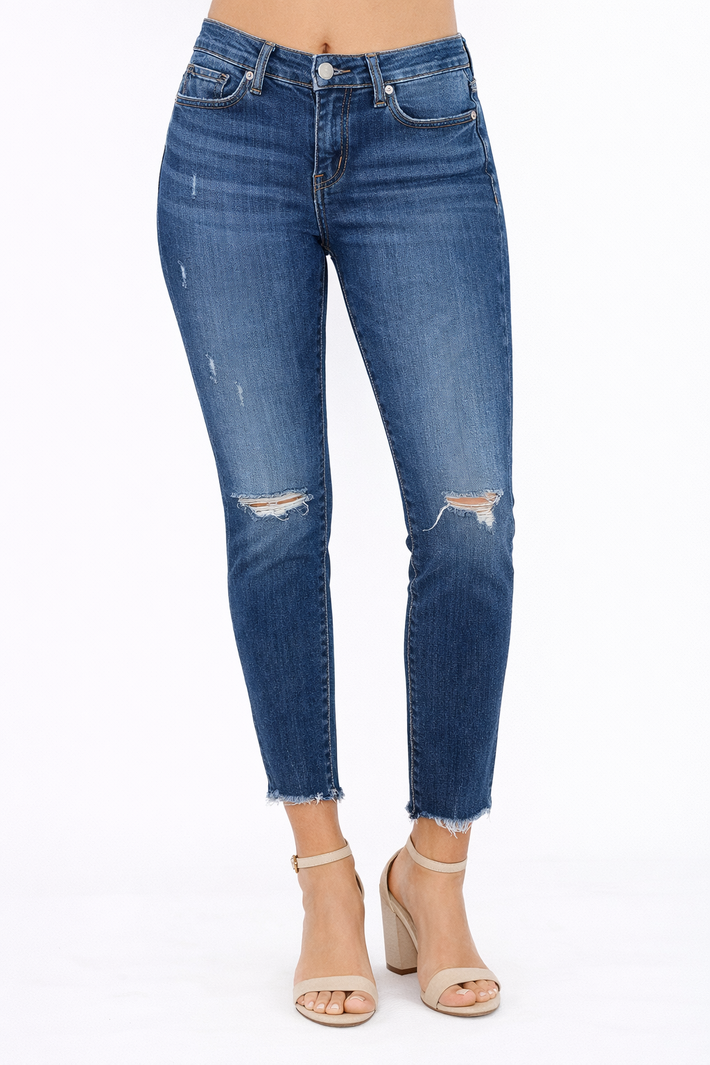 Hudson Pre-Owned Ladies Blue Jeans - Size 4