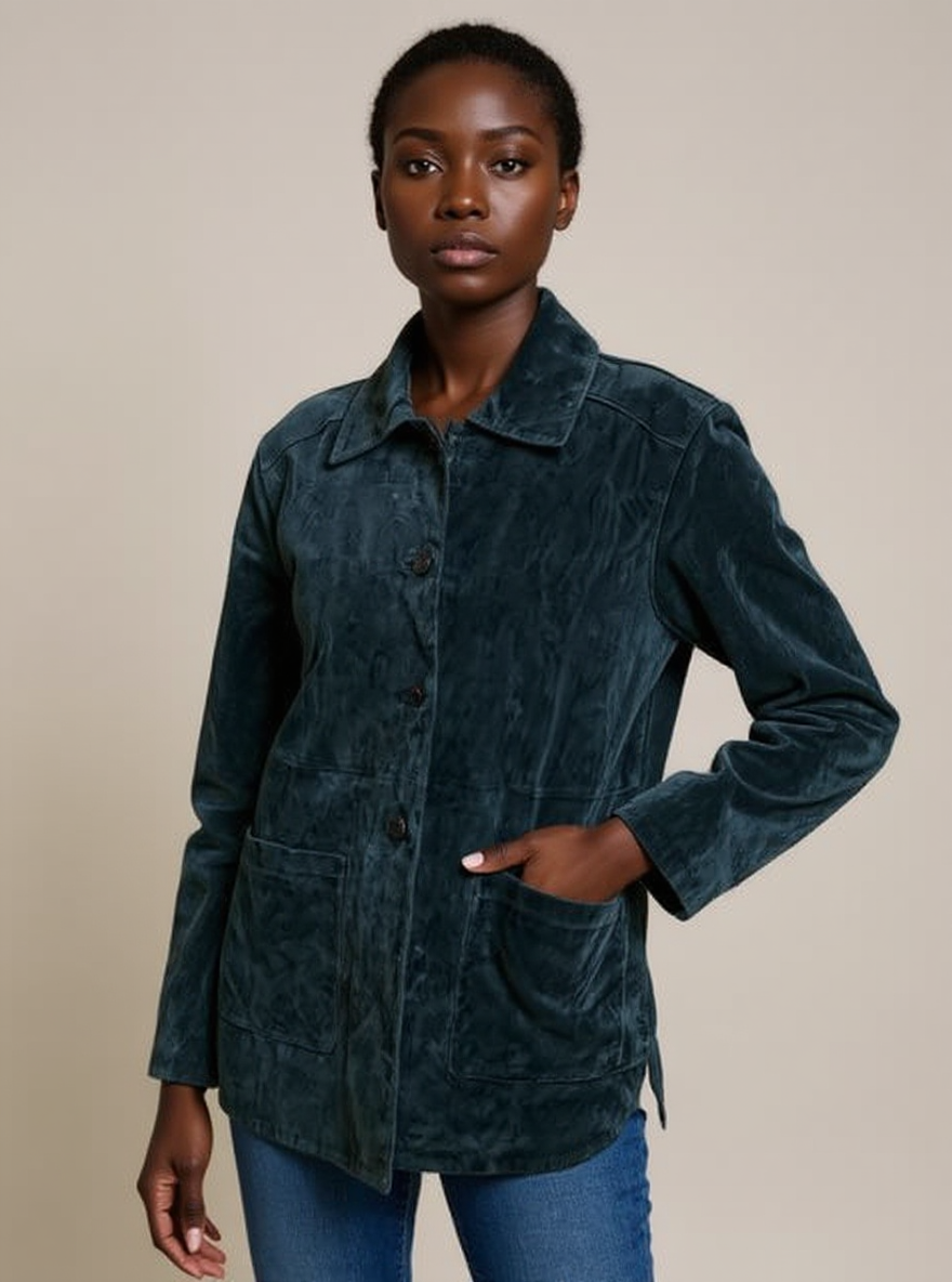 Terry Lewis Black Pre-Owned Ladies Jacket - Size Large
