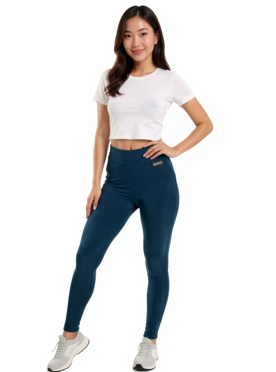 Matilda Jane Turquoise Solid Pre-Owned Ladies Pants - Size XS