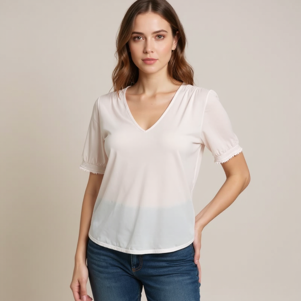 Banana Republic Pink Solid Pre-Owned Ladies Top - Size XL