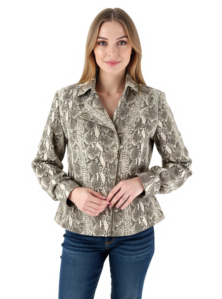 Doncaster Cream/Tan Pre-Owned Ladies Blazer - Size 10