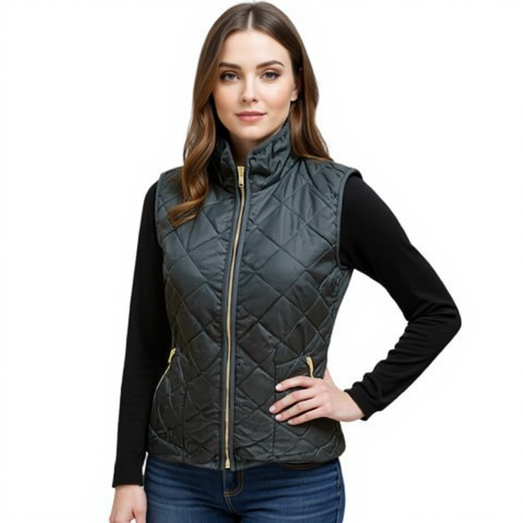 Old Navy Quilted Pre-Owned Ladies Vest - Size XS