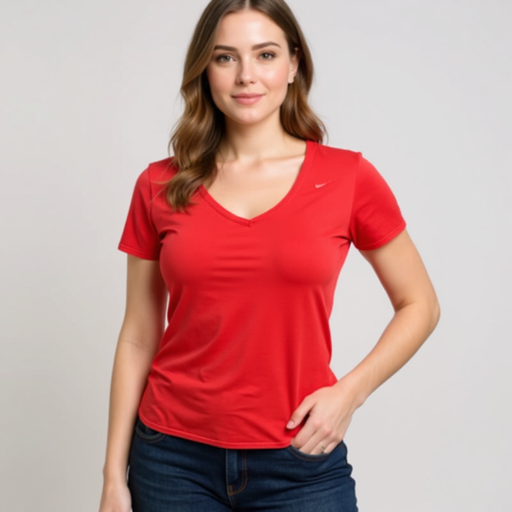 Nike Coral Pre-Owned Ladies Top - Size XL