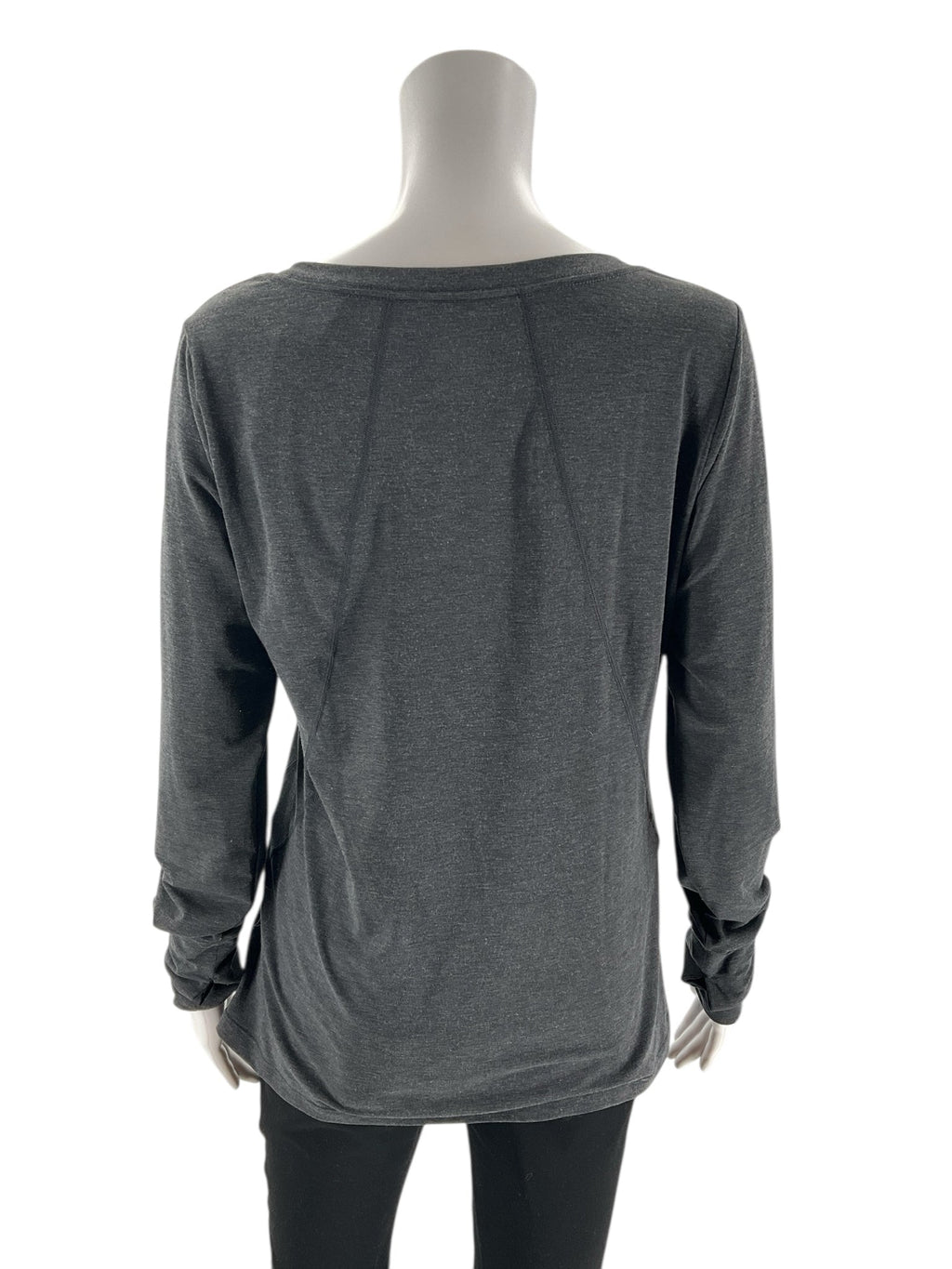 Gap fit - Charcoal Solid Pre-Owned Ladies Casual Top - Size M