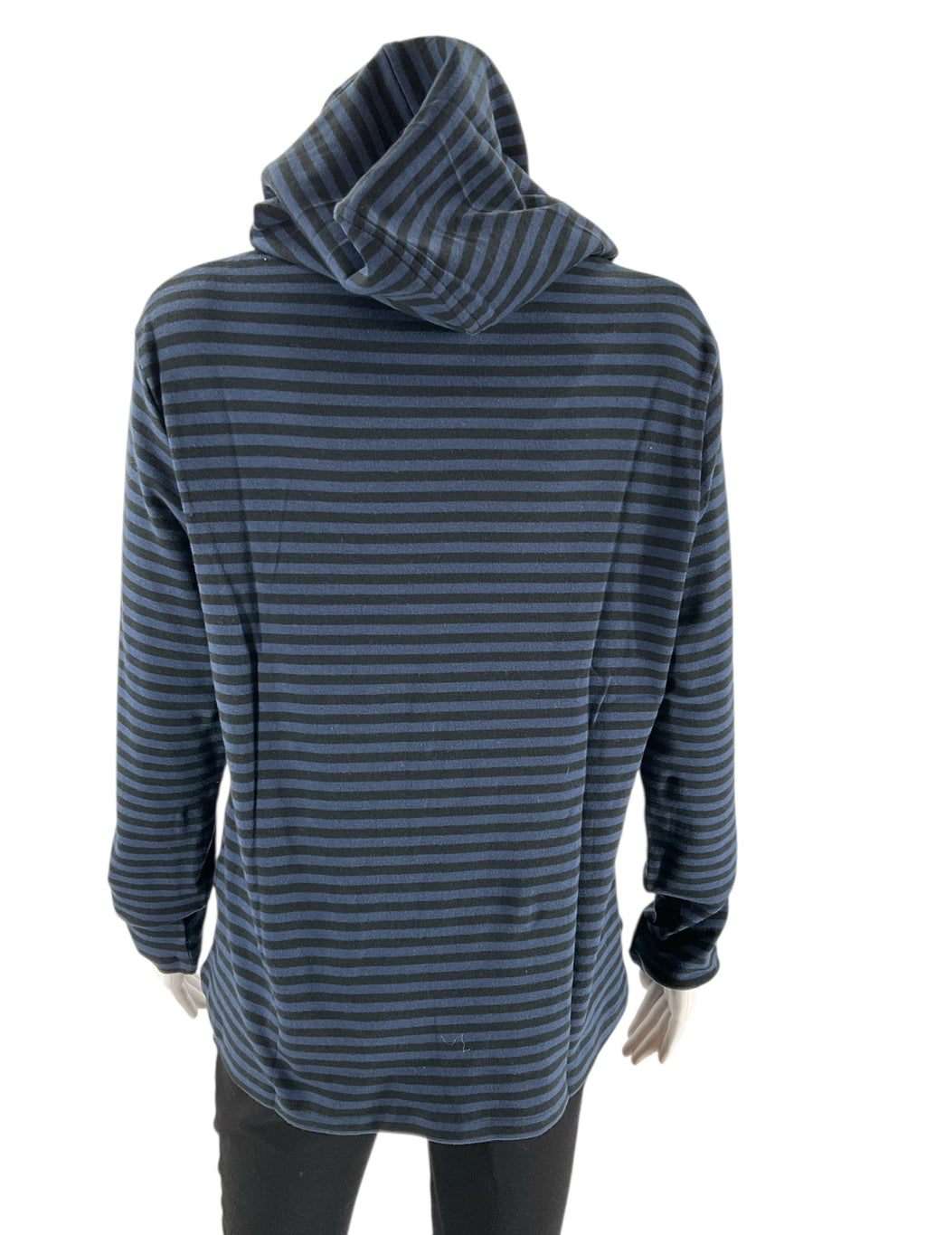 Bordado - Navy/Purple Stripe Pre-Owned Ladies Casual Top - Size Small