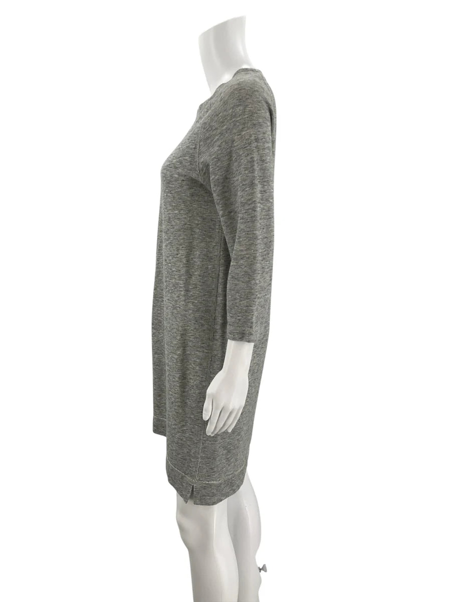 J.Crew Gray Heathered Pre-Owned Ladies Dress – Size XS