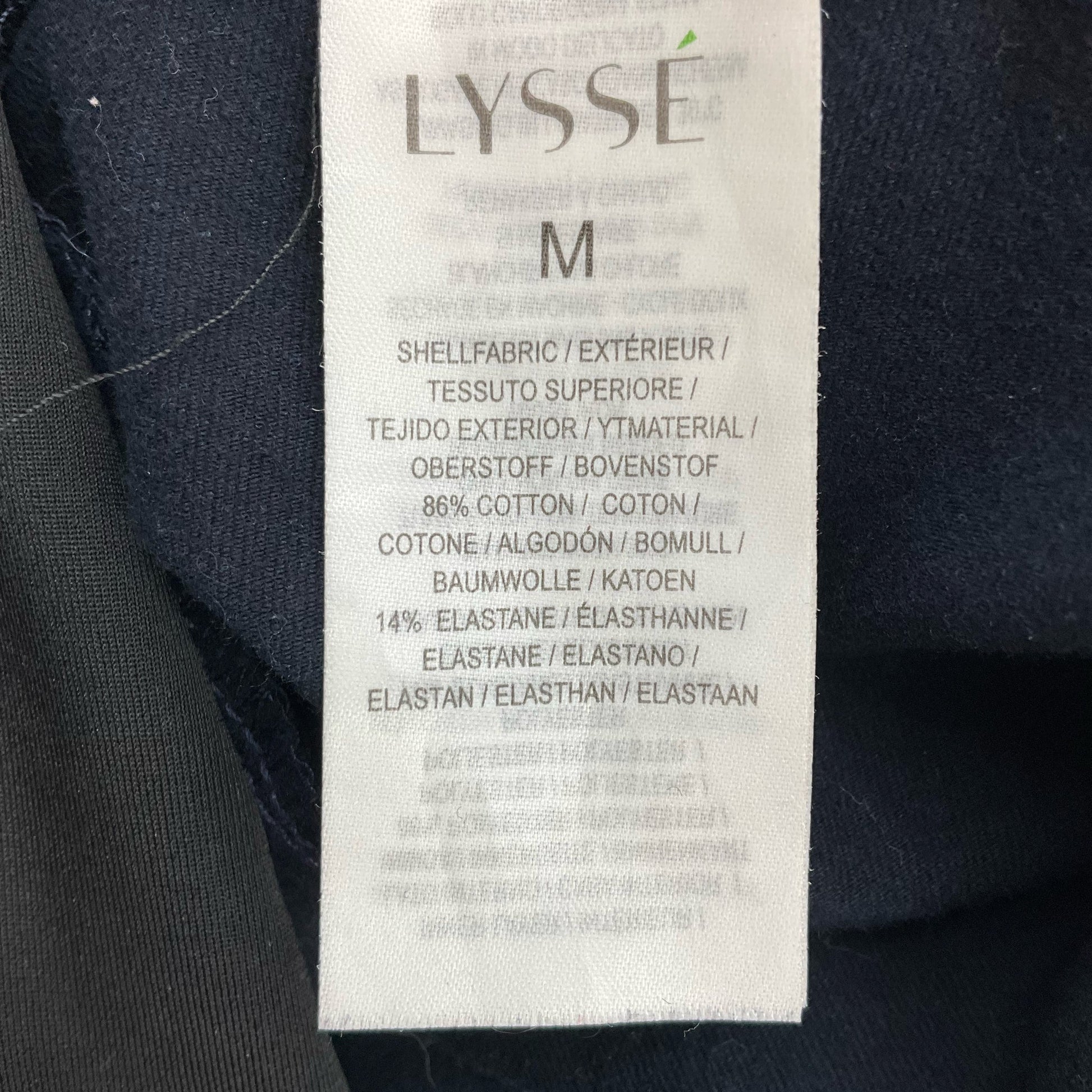 Lysse Blue ColorBlock Pre-Owned Ladies Pants  - Size Medium