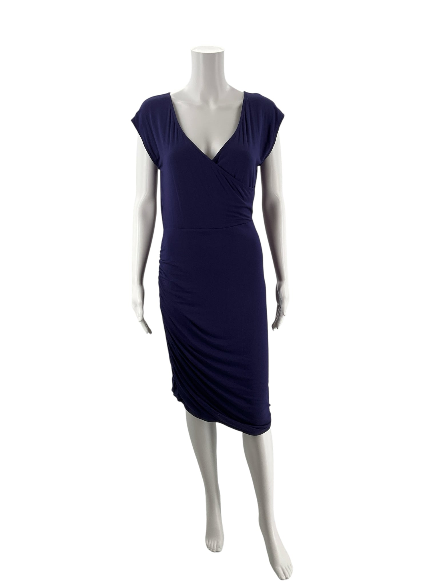 Prana Purple Solid Pre-Owned Ladies Dress - Size Medium