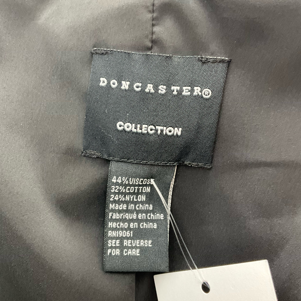 Doncaster Black Solid Pre-Owned Ladies Jacket -  Size 10