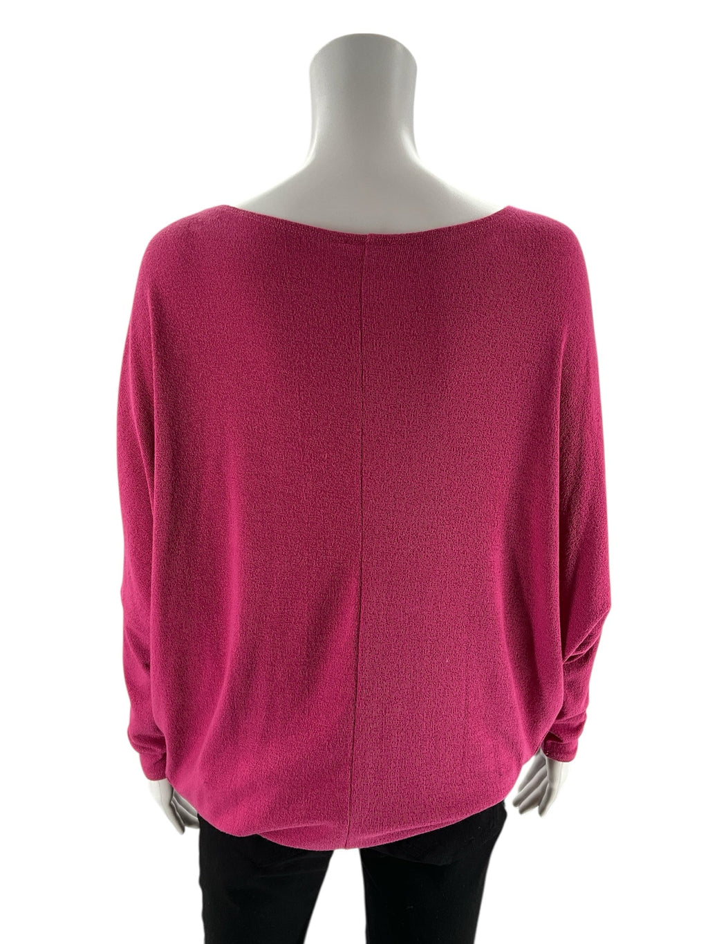 Olivia Grey -  Pink Solid Pre-Owned Ladies Casual Top - Size Medium