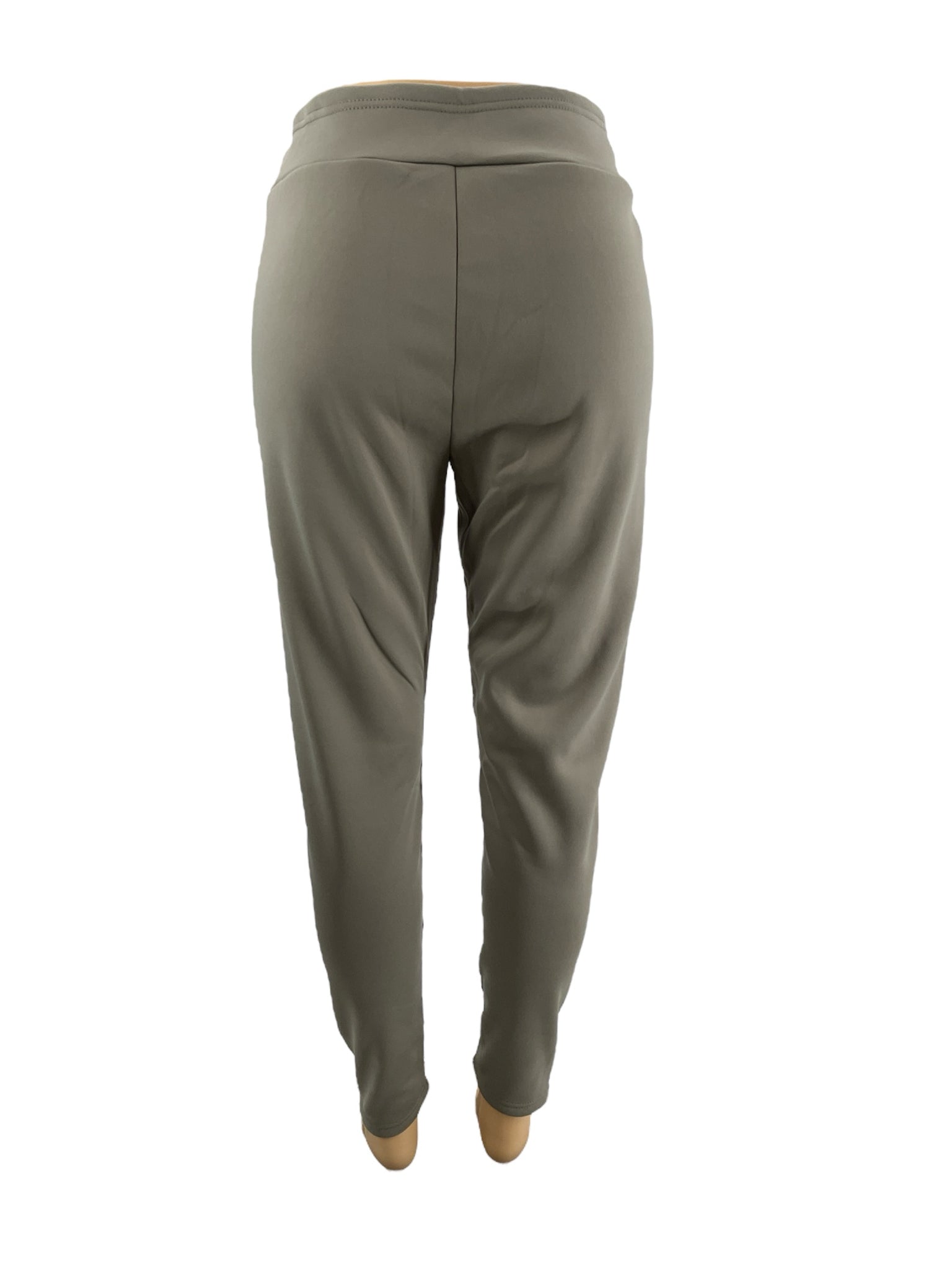 No Brand Gray Solid Pre-Owned Ladies Pants - Size Medium