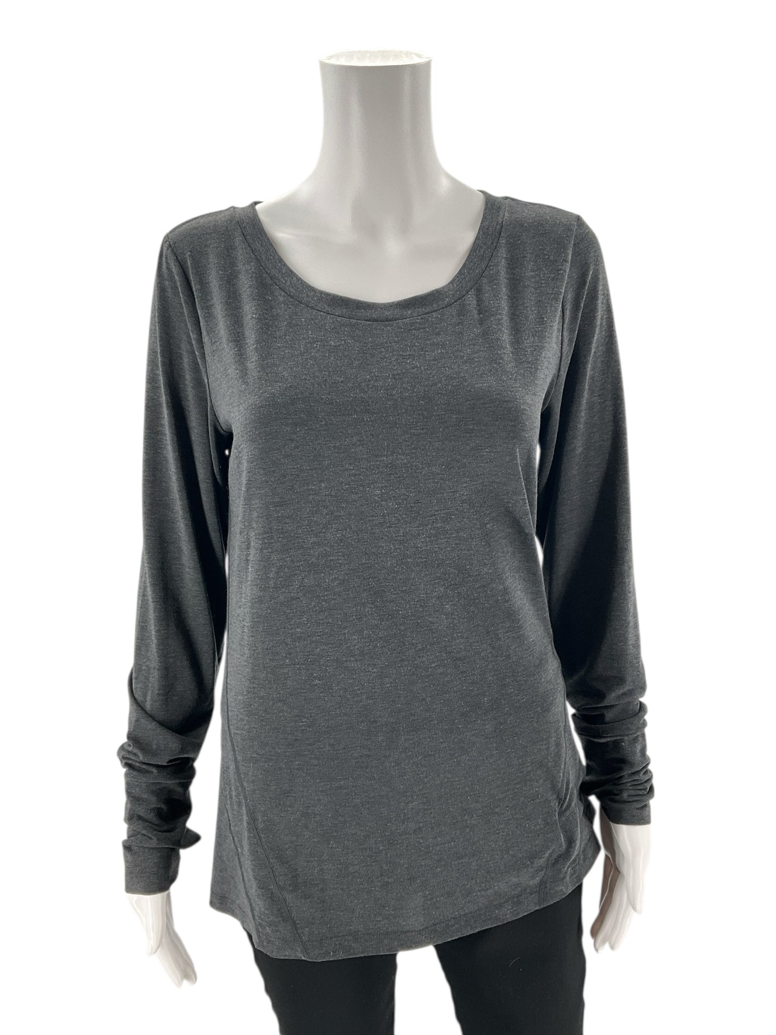 Gap fit - Charcoal Solid Pre-Owned Ladies Casual Top - Size M
