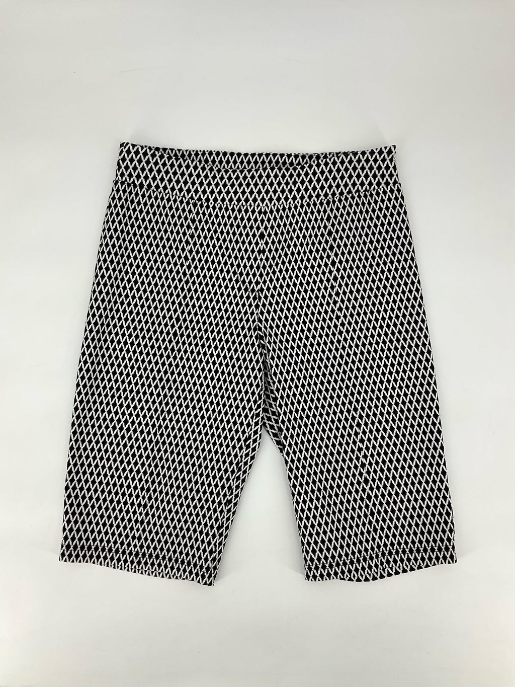 Bcnl Design Black/White Diamond Shorts -  Size 10