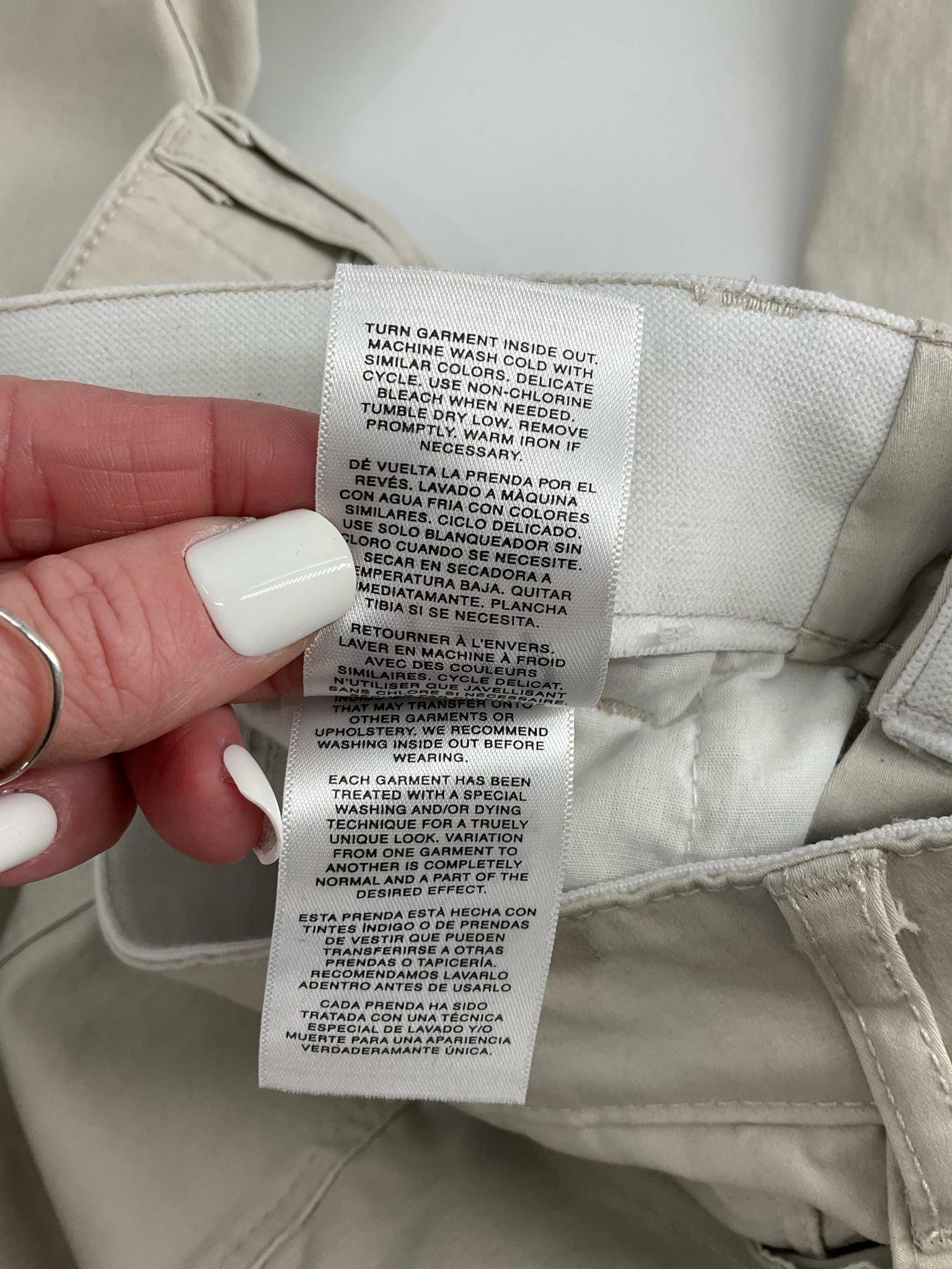 Curve - Khaki Solid Pre-Owned New With Tags Pants - Size 8