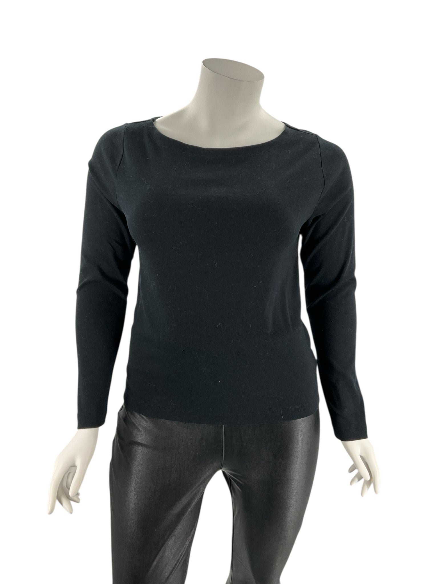 Gap Black Solid Pre-Owned Ladies Top - Size XXL