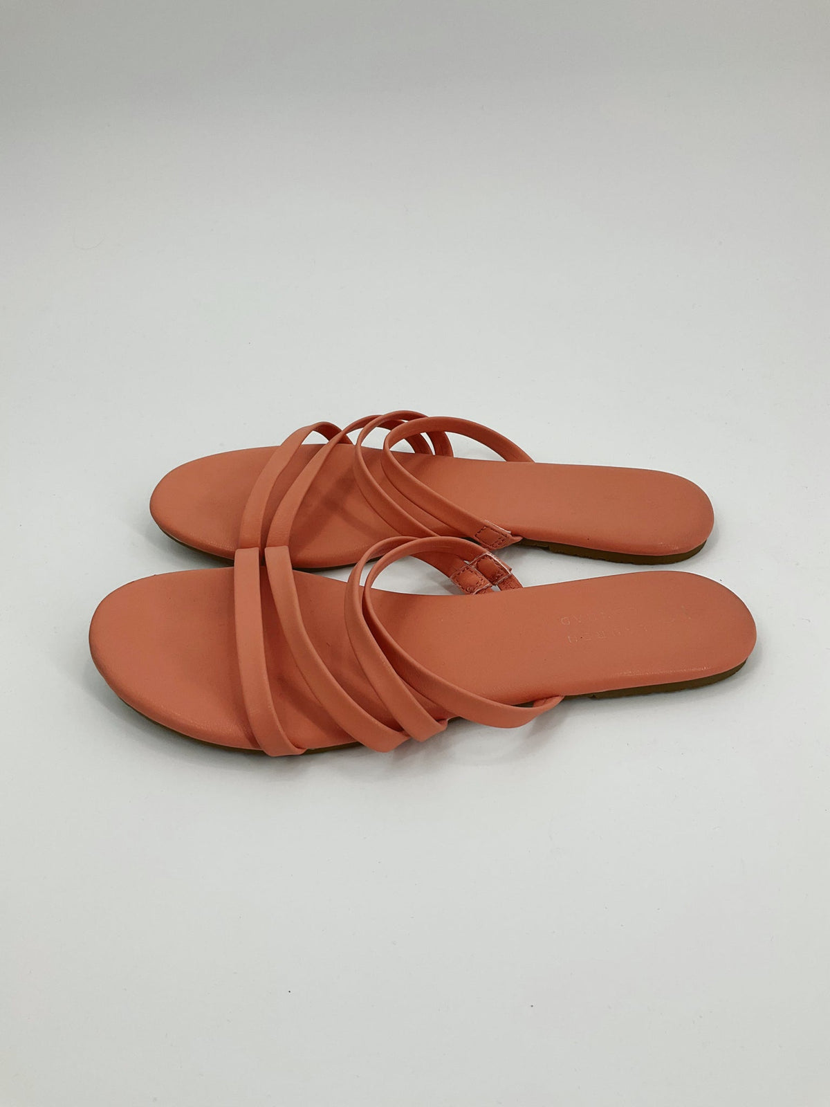 Lauren Conrad Coral Strappy Pre-Owned Ladies Sandals - Size 7/7.5