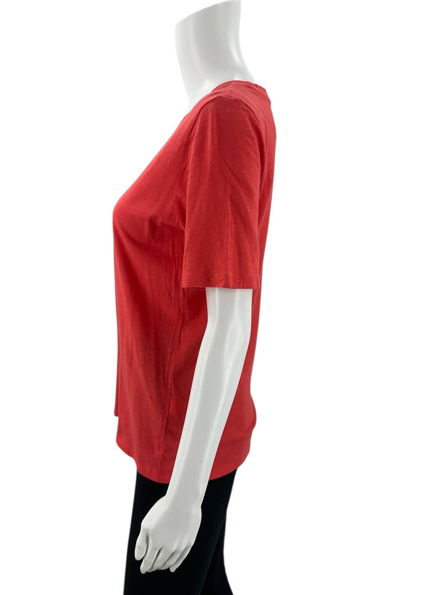 Banana Republic Coral Solid Top - Size Small - Margaret’s Fine Consignment
