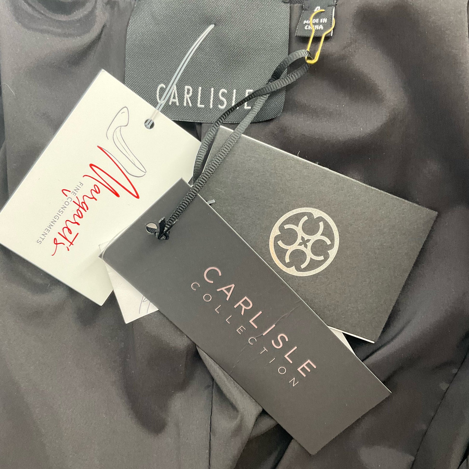 Carlisle Gold/Black Pre-Owned Ladies Jacket - Size 4