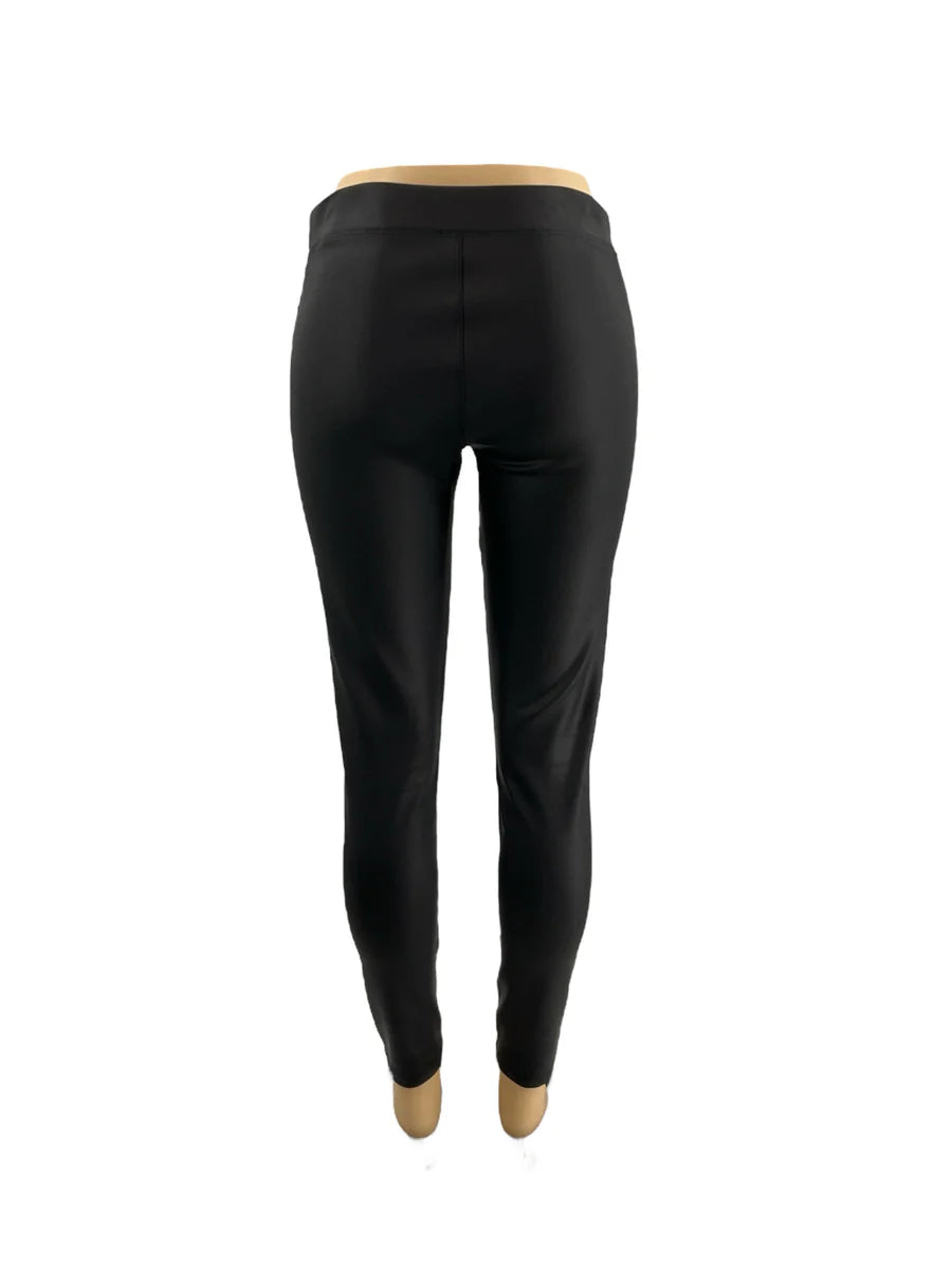 Express Black Solid Pre-Owned Ladies Pants – Size Medium