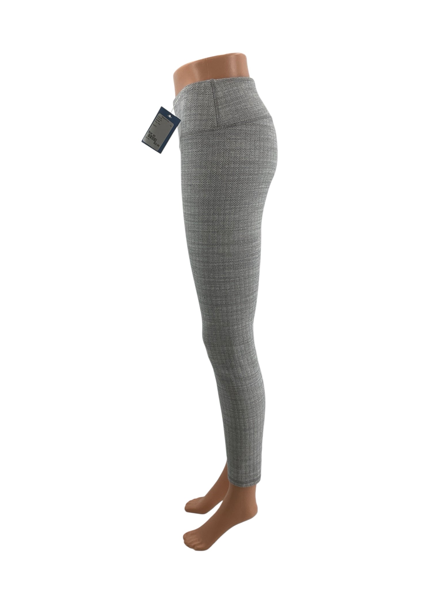 Kyodan Gray Print Pre-Owned Ladies Pants - Size Petite Small