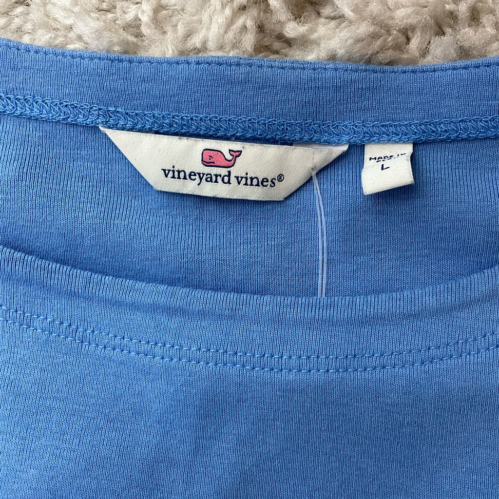 Vineyard Vines Blue Pre-Owned Ladies Top - Size Large