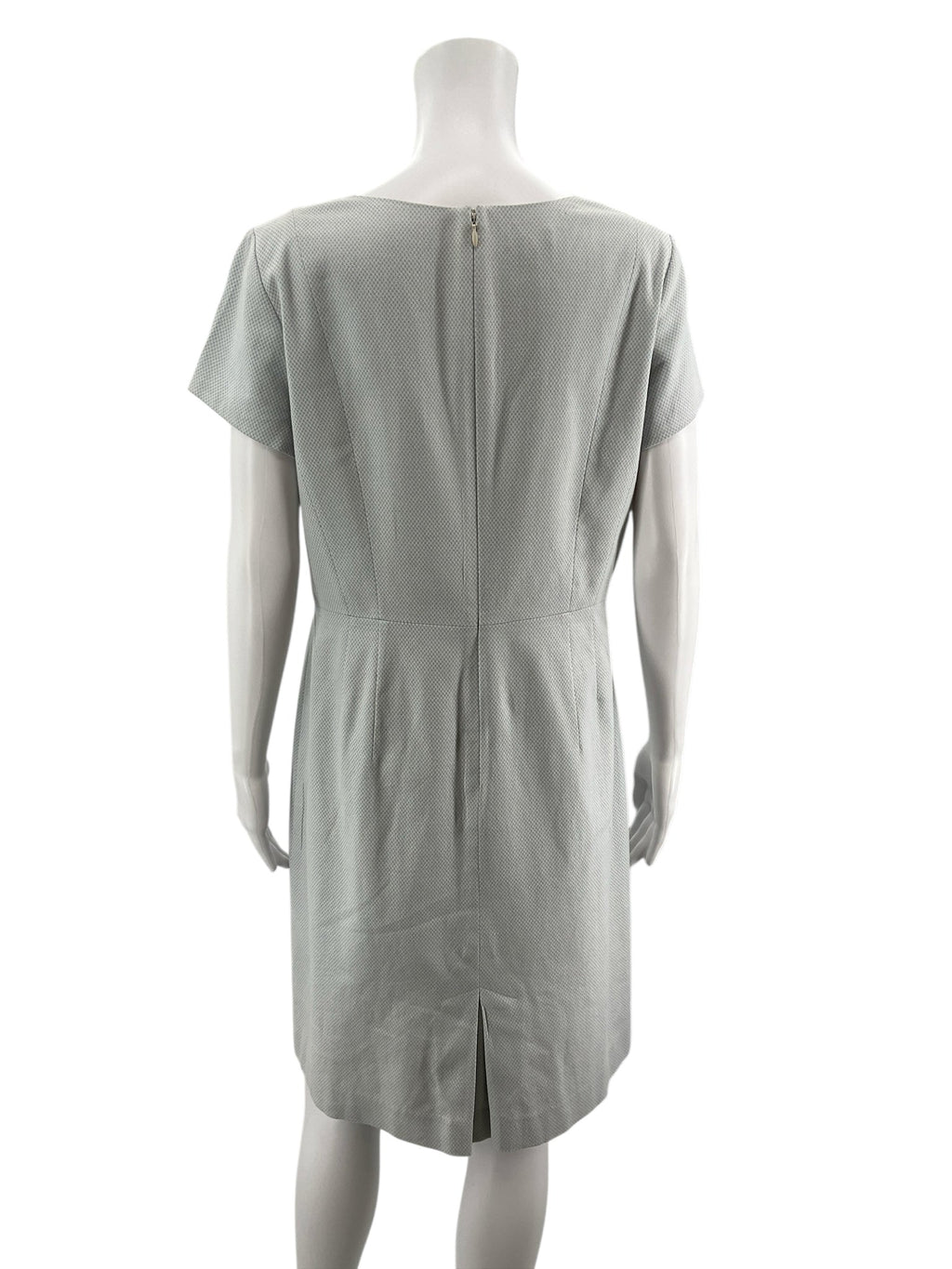 Talbots Baby Blue Solid Pre-Owned Ladies Dress - Size 12 Petite